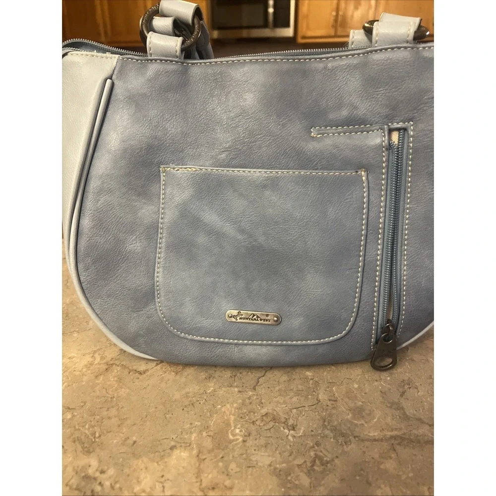 Montana West Western Country Concealed Carry Purse Embroidered + Wallet‎